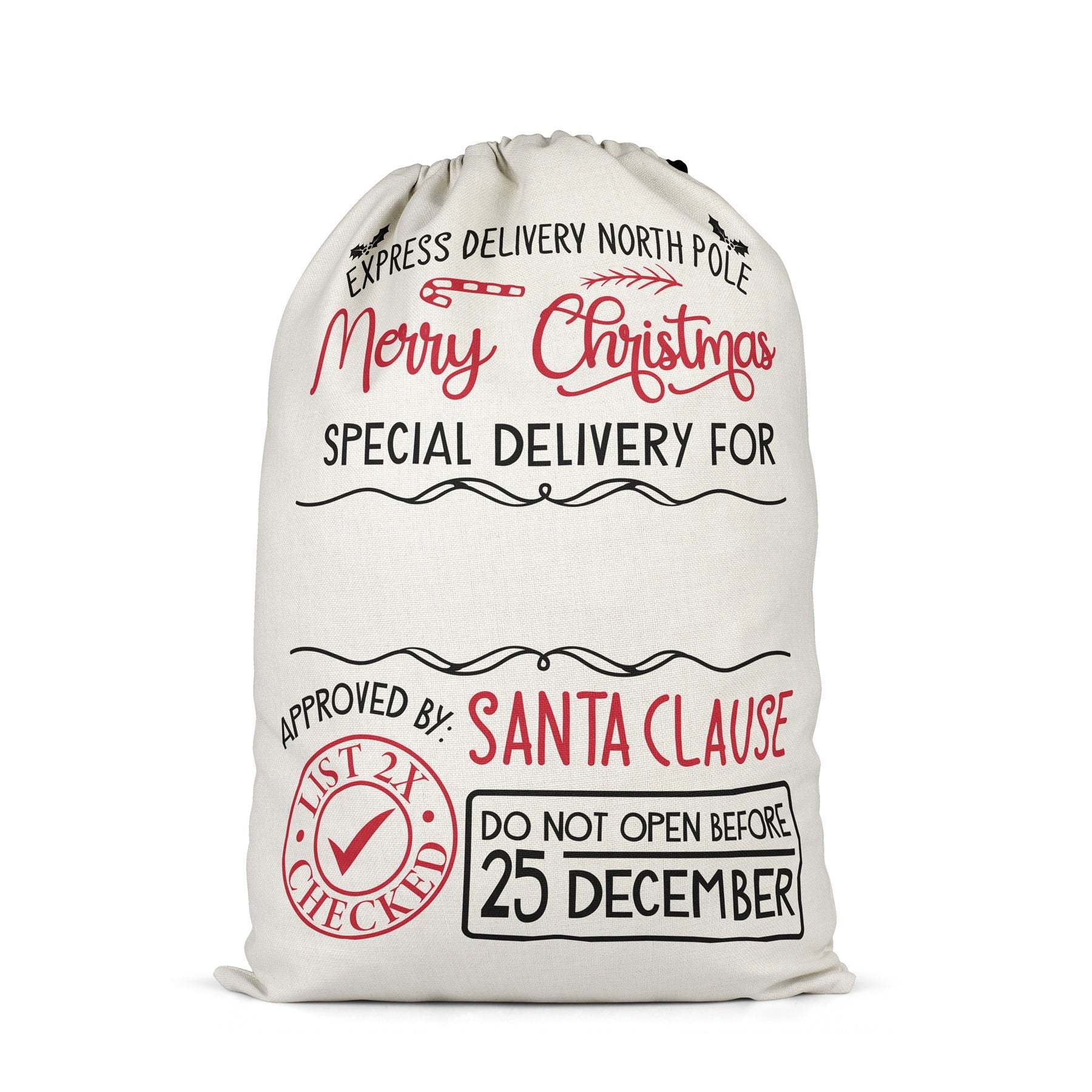SSQ46-Sublimation Christmas Santa Sack