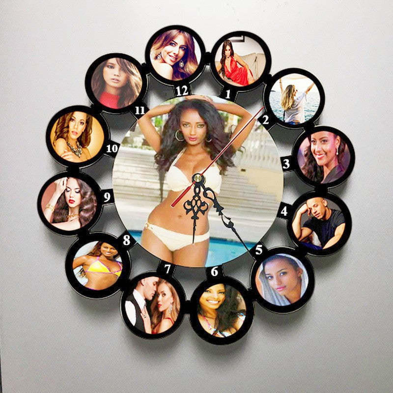 MDWC09-Sublimation 12inch MDF Round Clock