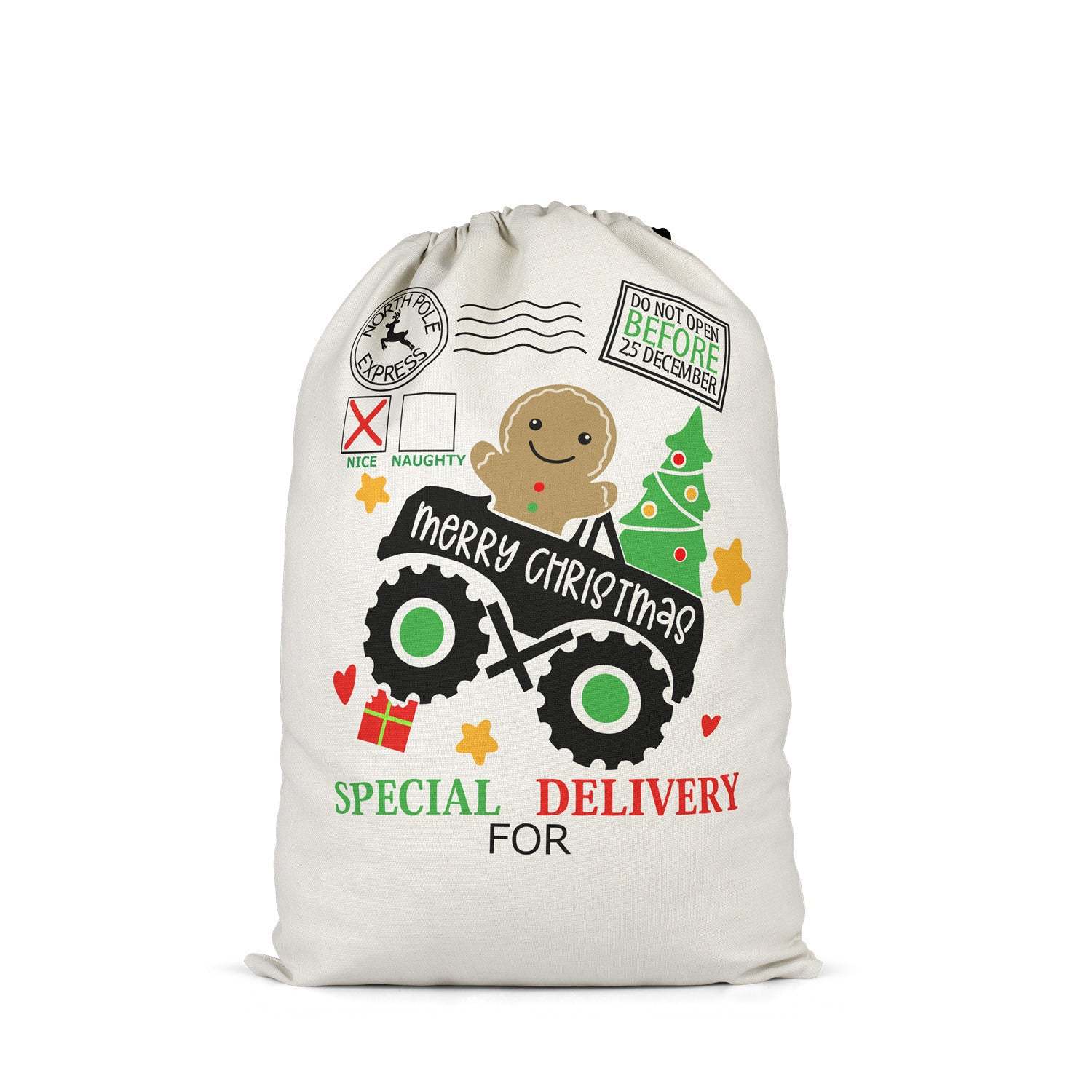 SSQ43-Sublimation Christmas Santa Sack