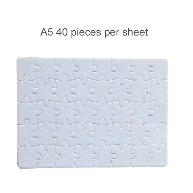 PZE11-Sublimation A5 Puzzle 20/40/80 Pieces