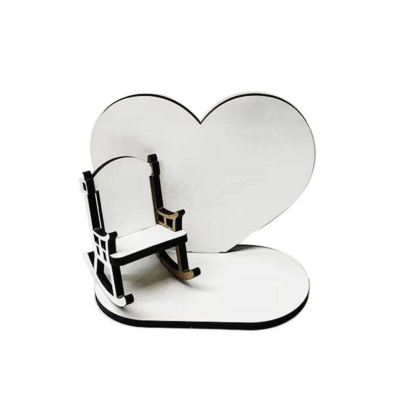 MDPF62-Sublimation Memories Heart Candle Holder