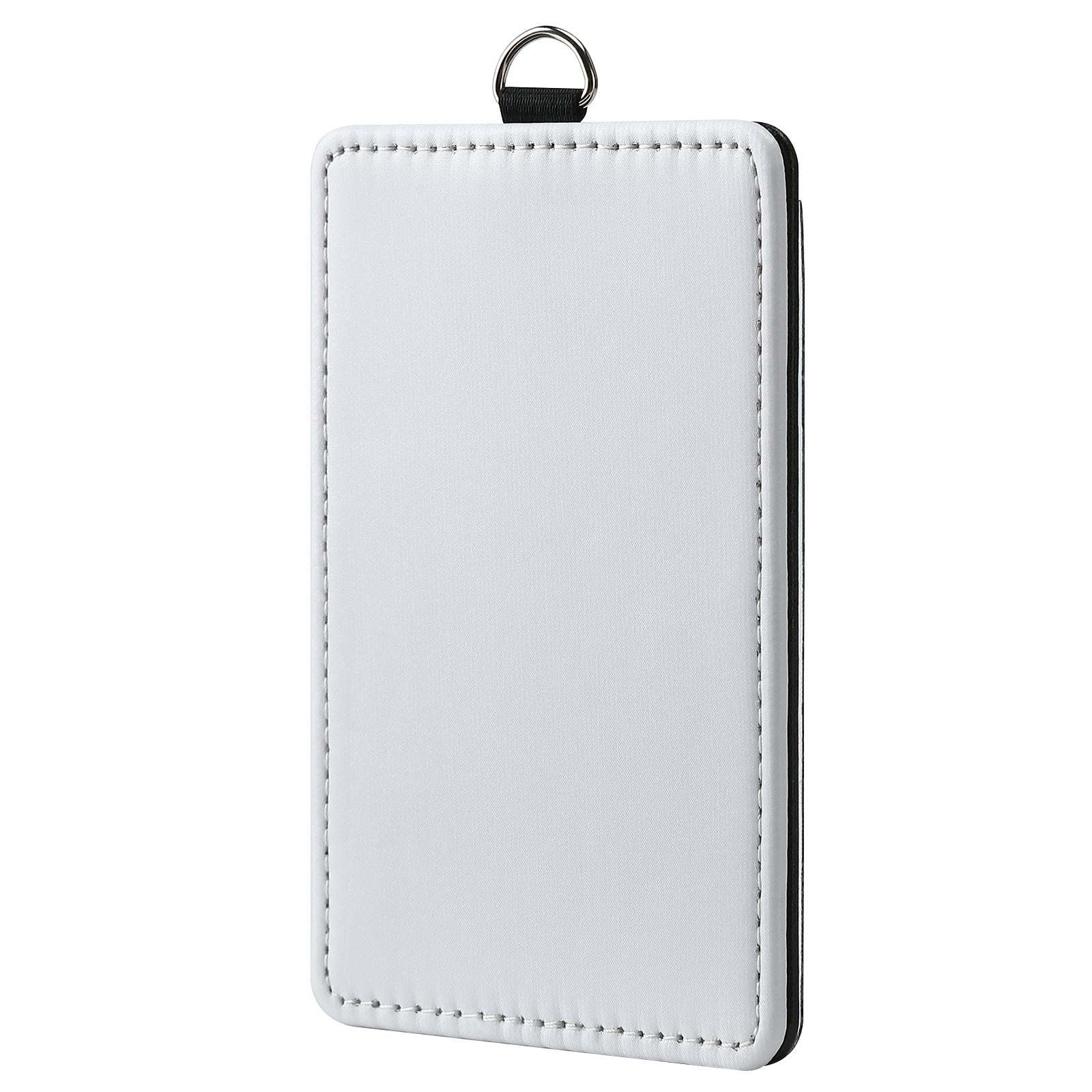 PUC12-Sublimation PU Leather Business Name Card Holder