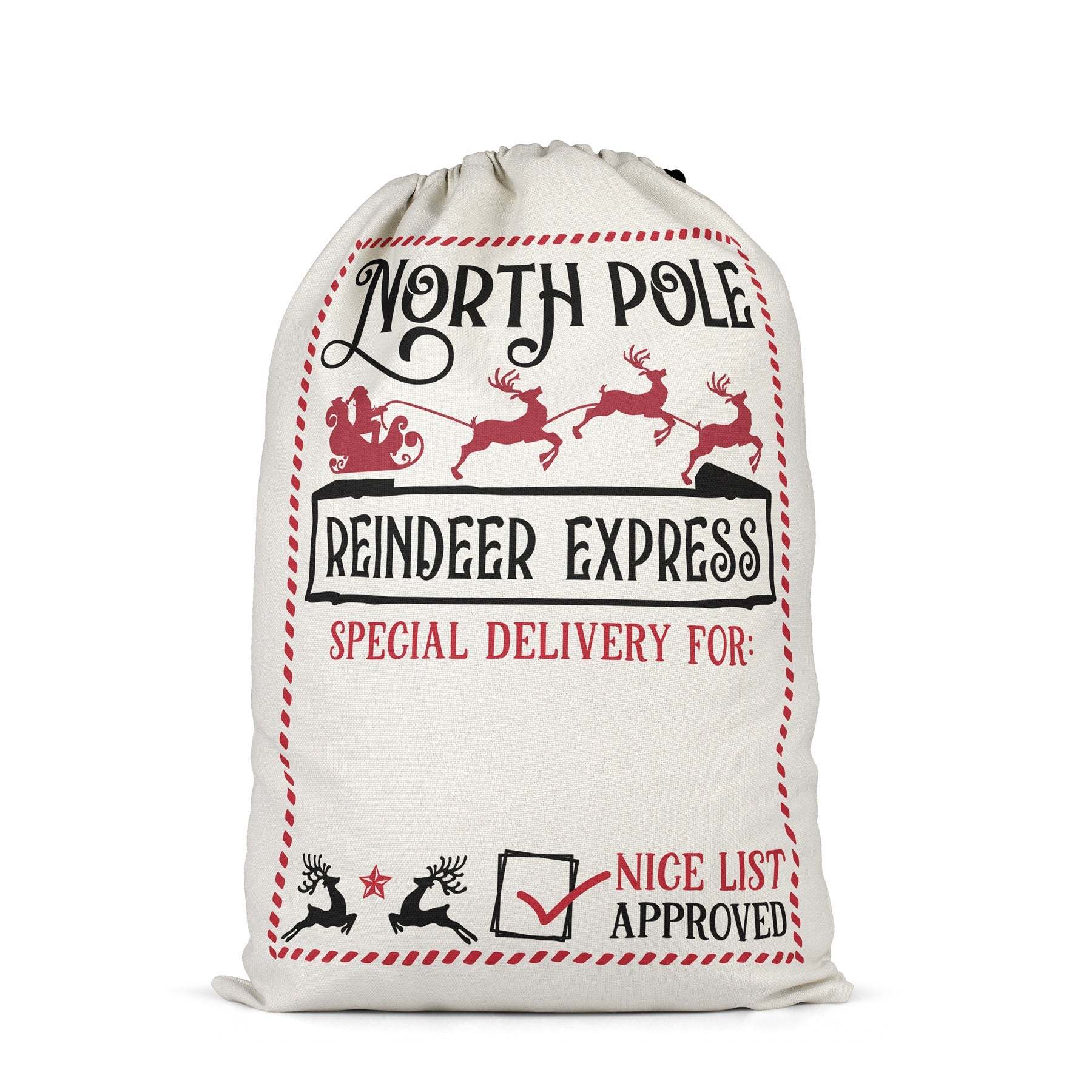 SSQ46-Sublimation Christmas Santa Sack