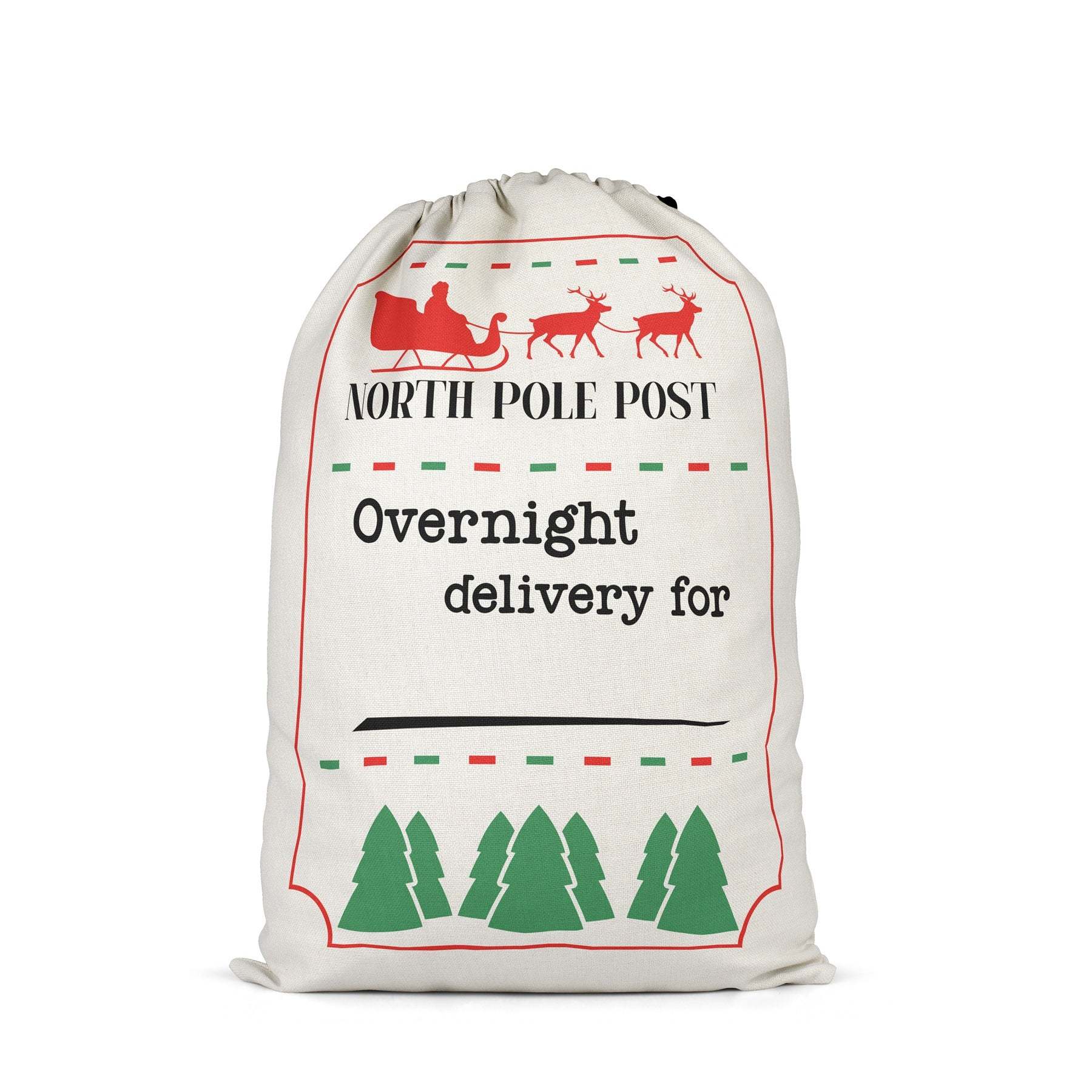 SSQ45-Sublimation Christmas Santa Sack
