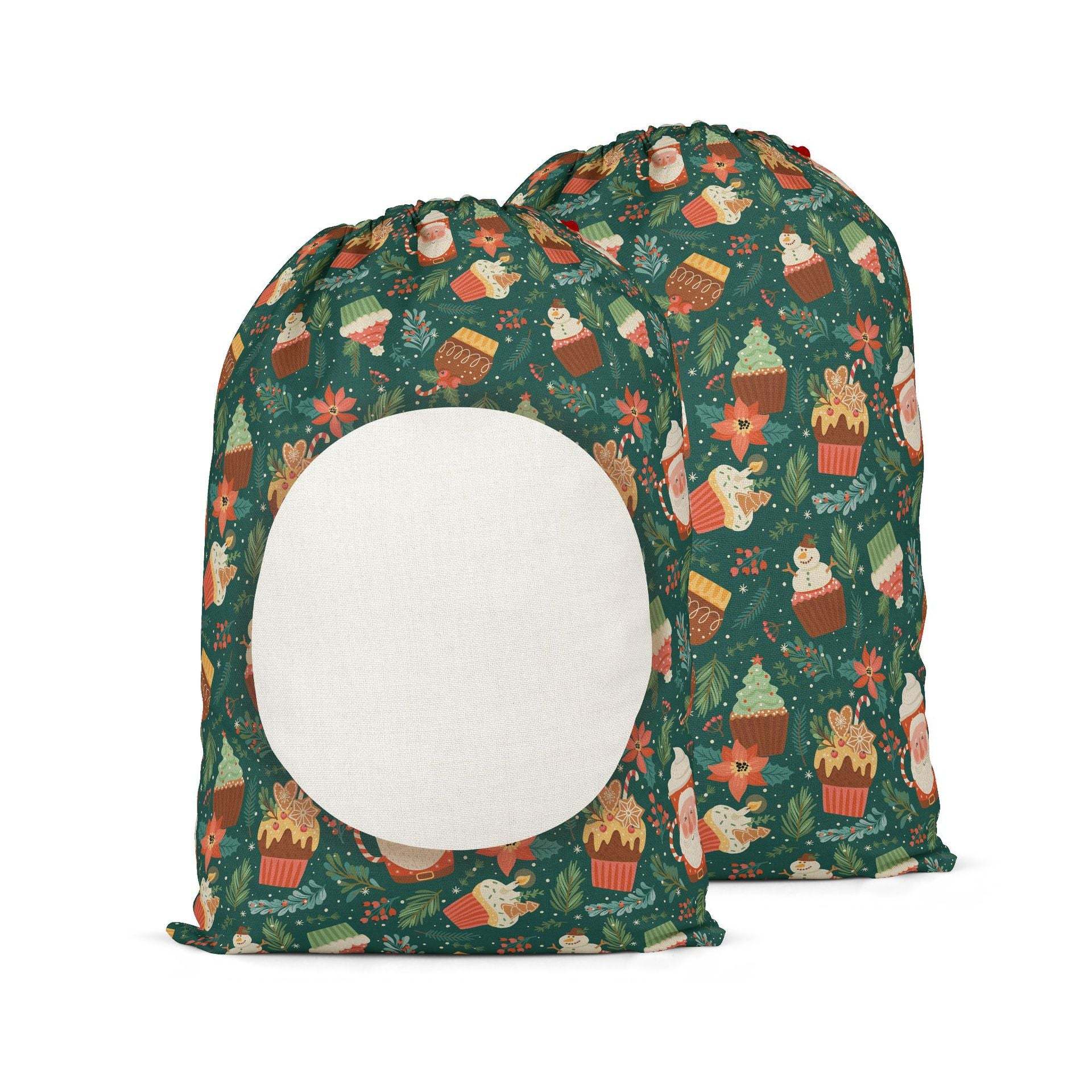 SSQ15-Sublimation Christmas Santa Sack