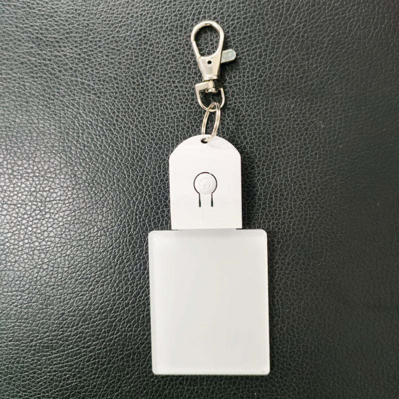 LIK01-Sublimation Led 7 Colors Light Keychain