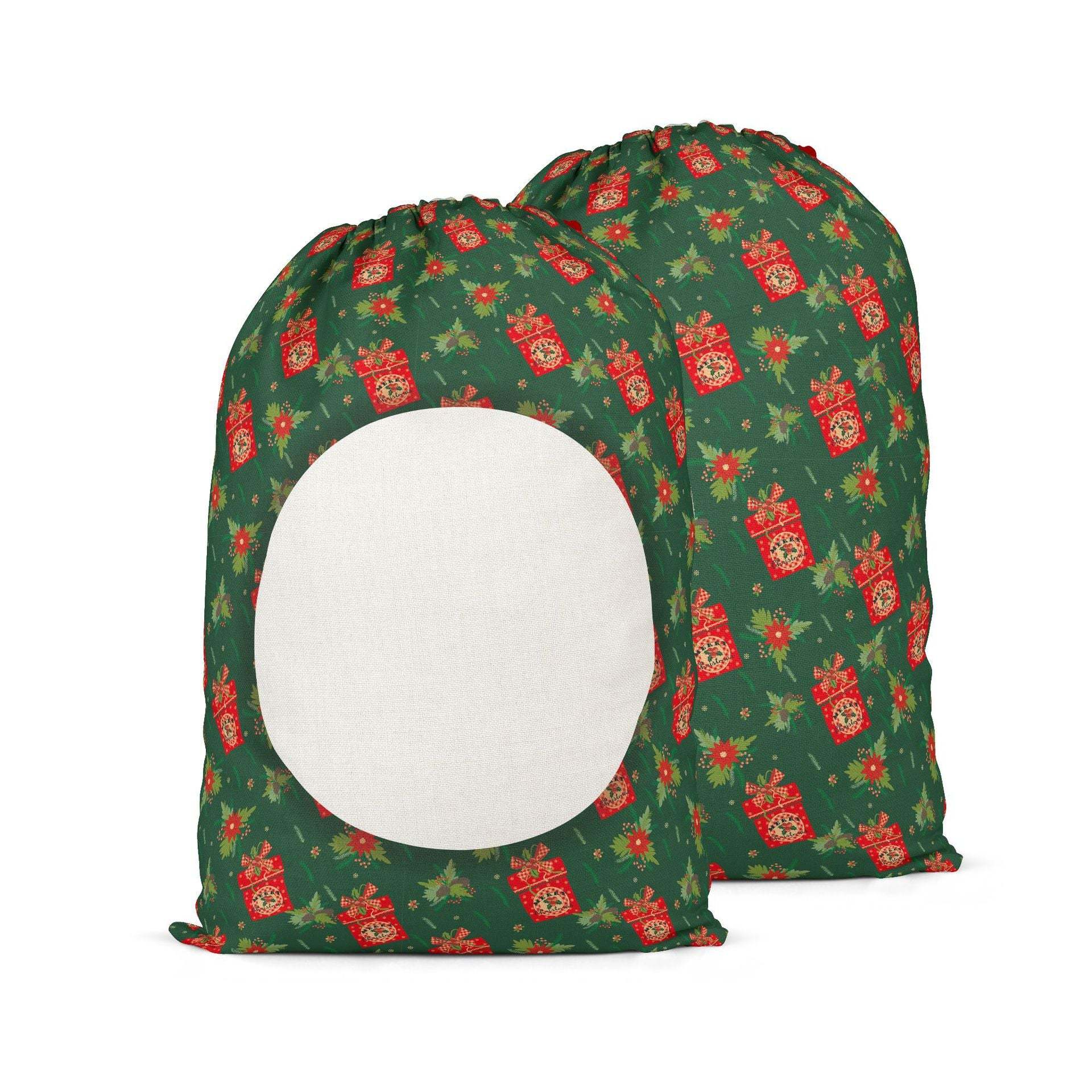 SSQ15-Sublimation Christmas Santa Sack