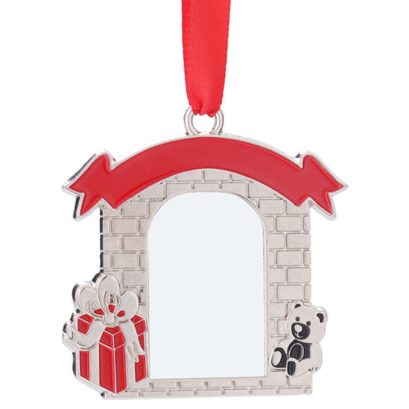 CMP08-Sublimation Chirstmas Fireplace Ornament