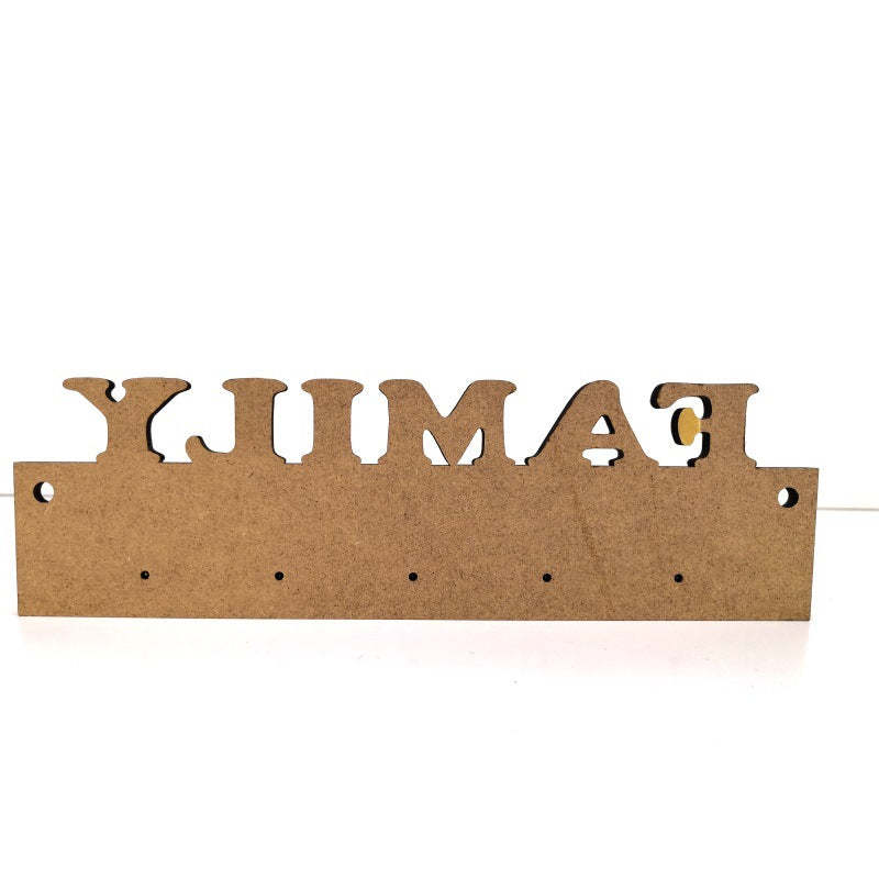 MKH03-Sublimation MDF Family Key Hanger