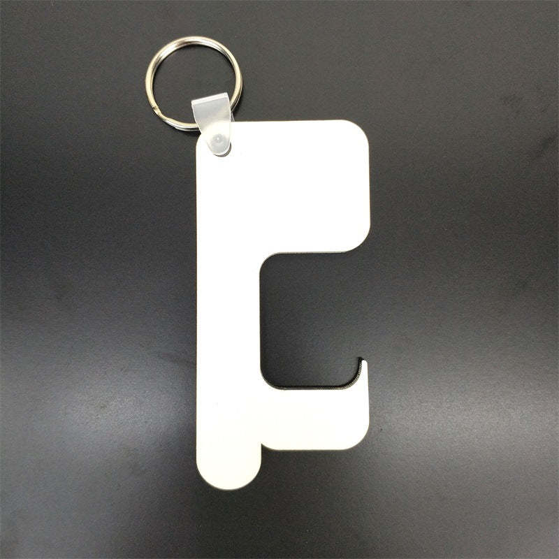 KRP19-Sublimation MDF Germ Free Key Chain