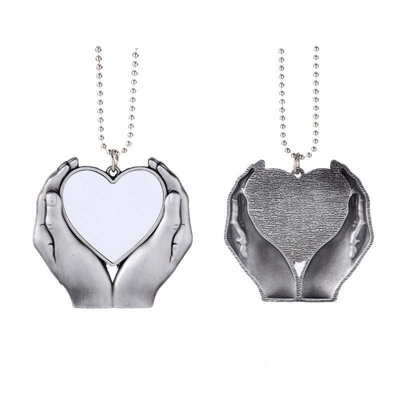 ACH04-Sublimation Metal Car Charm