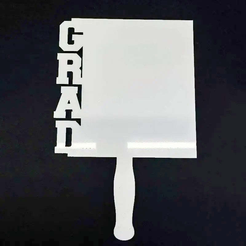 MDPF45B-Sublimation MDF Graduation Fan