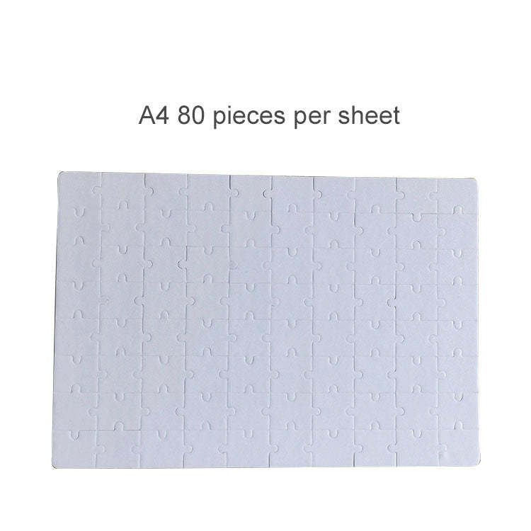 PZE08-Sublimation A4 Puzzle 40/80/120/128 Pieces