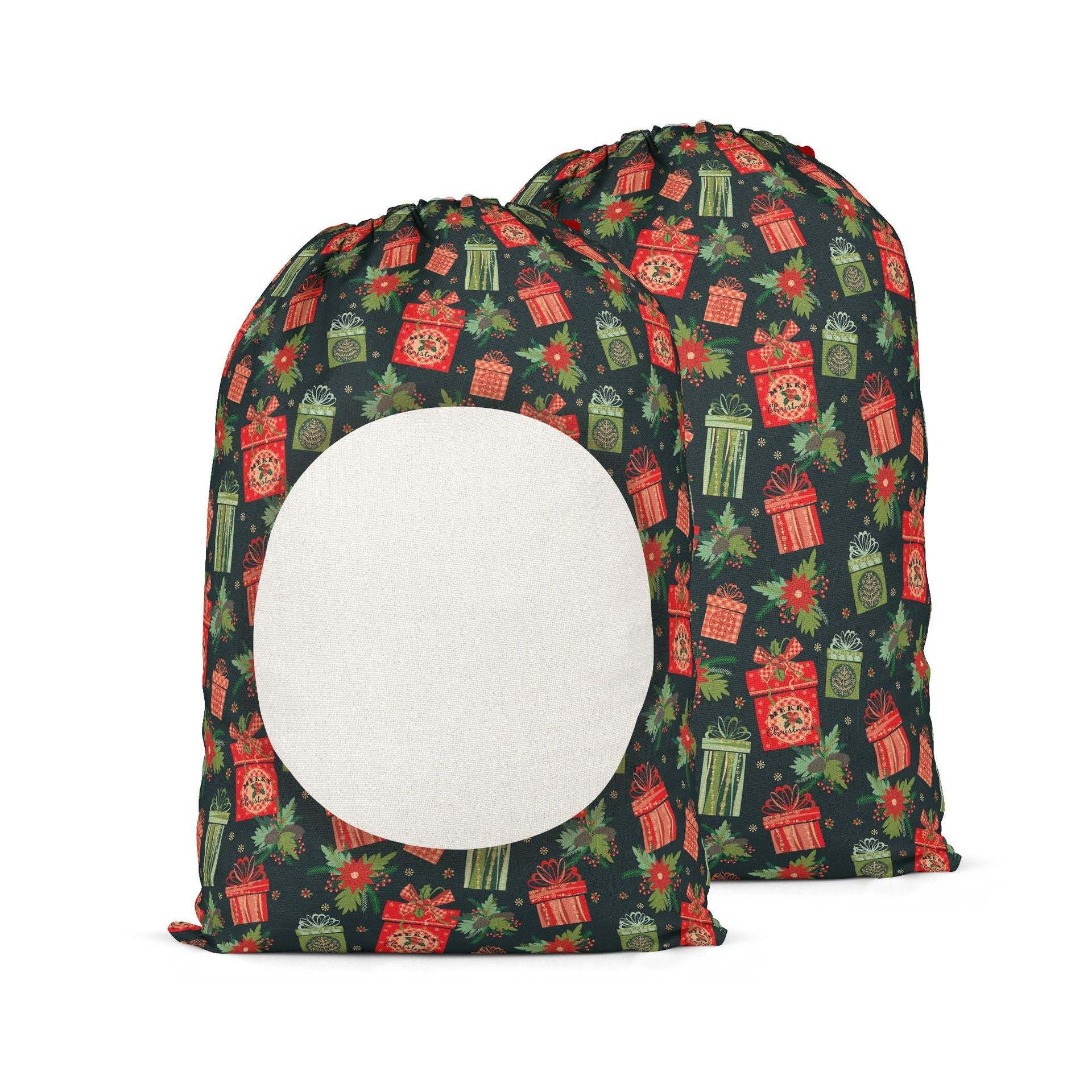 SSQ15-Sublimation Christmas Santa Sack