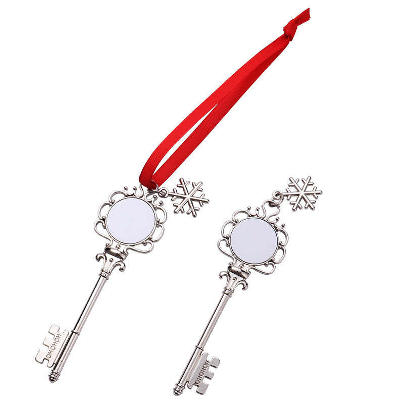 CMP46-Sublimation Santa's Magic Key Ornament