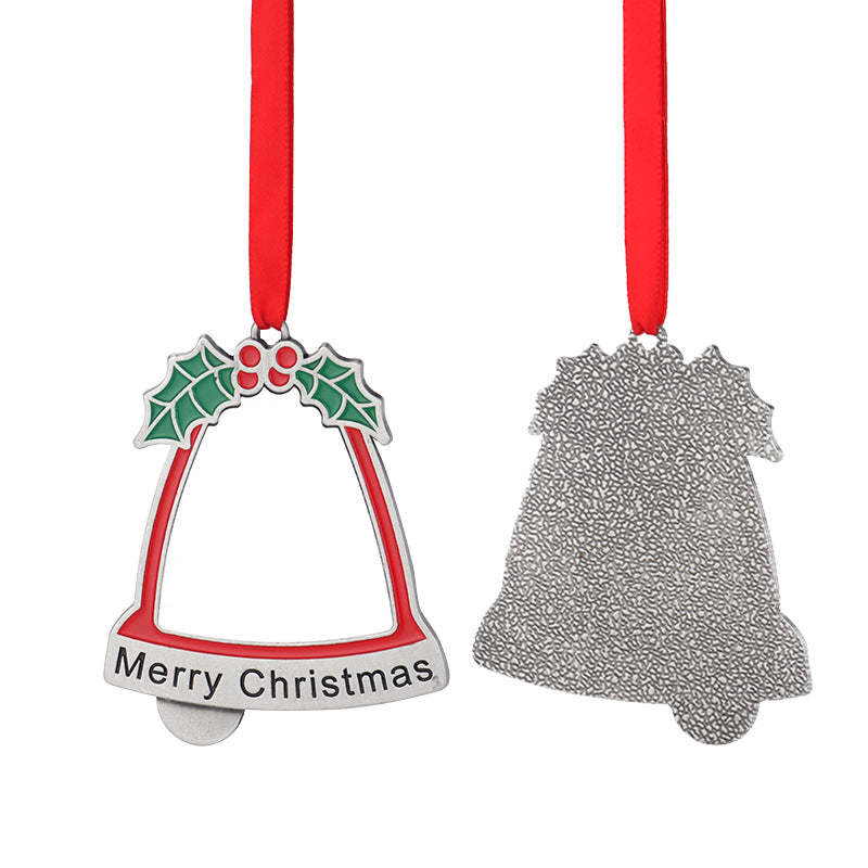 CMP39-Sublimation Bell Shape Ornament