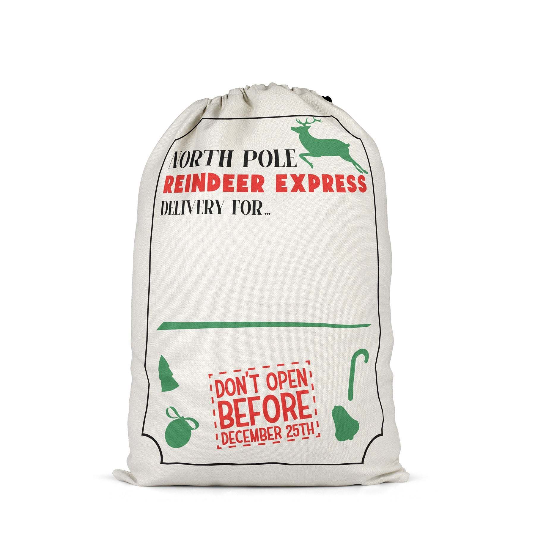 SSQ45-Sublimation Christmas Santa Sack