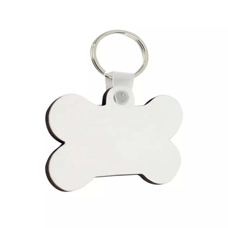 KRP10-Sublimation MDF Bone Key Ring