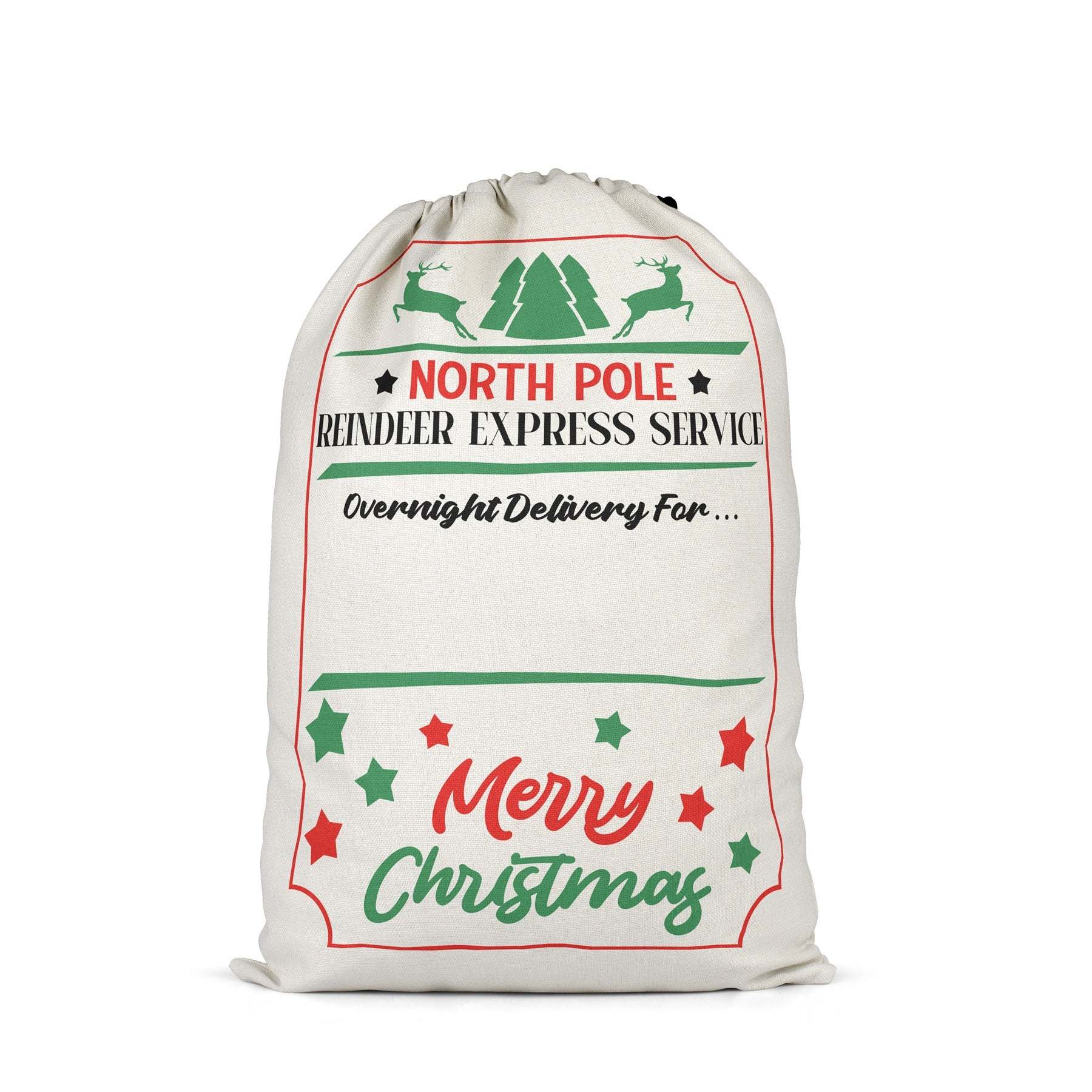 SSQ45-Sublimation Christmas Santa Sack