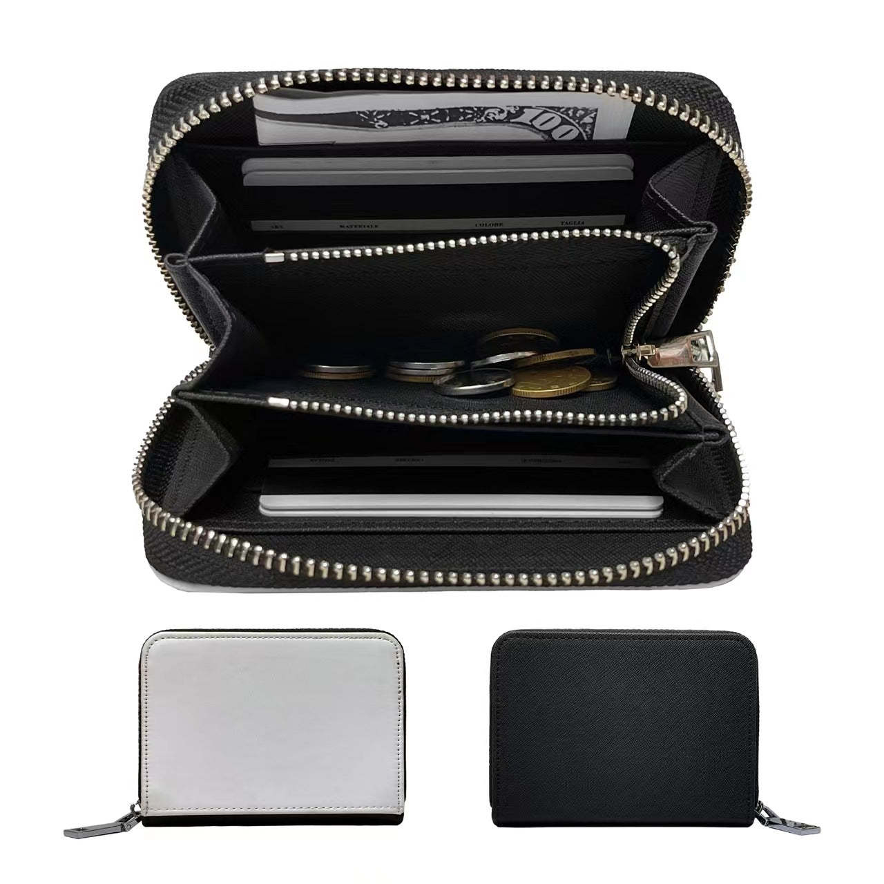 PUW18-Sublimation PU Leather Wallet