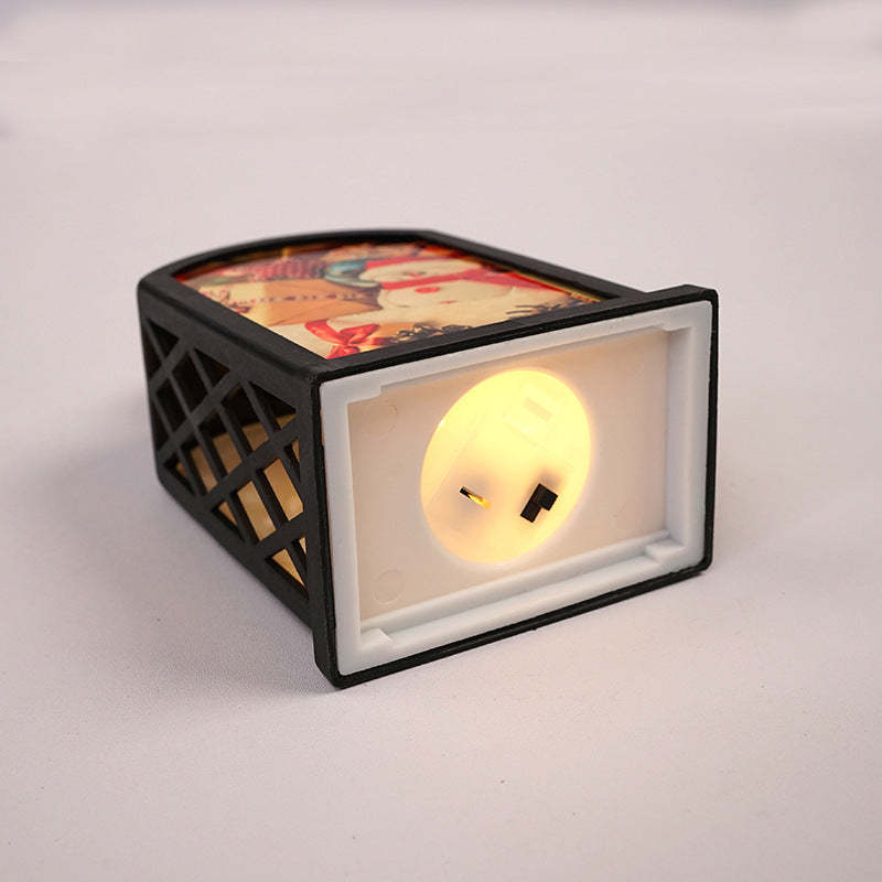 CHLP03-Sublimation LED Christmas Lantern Light
