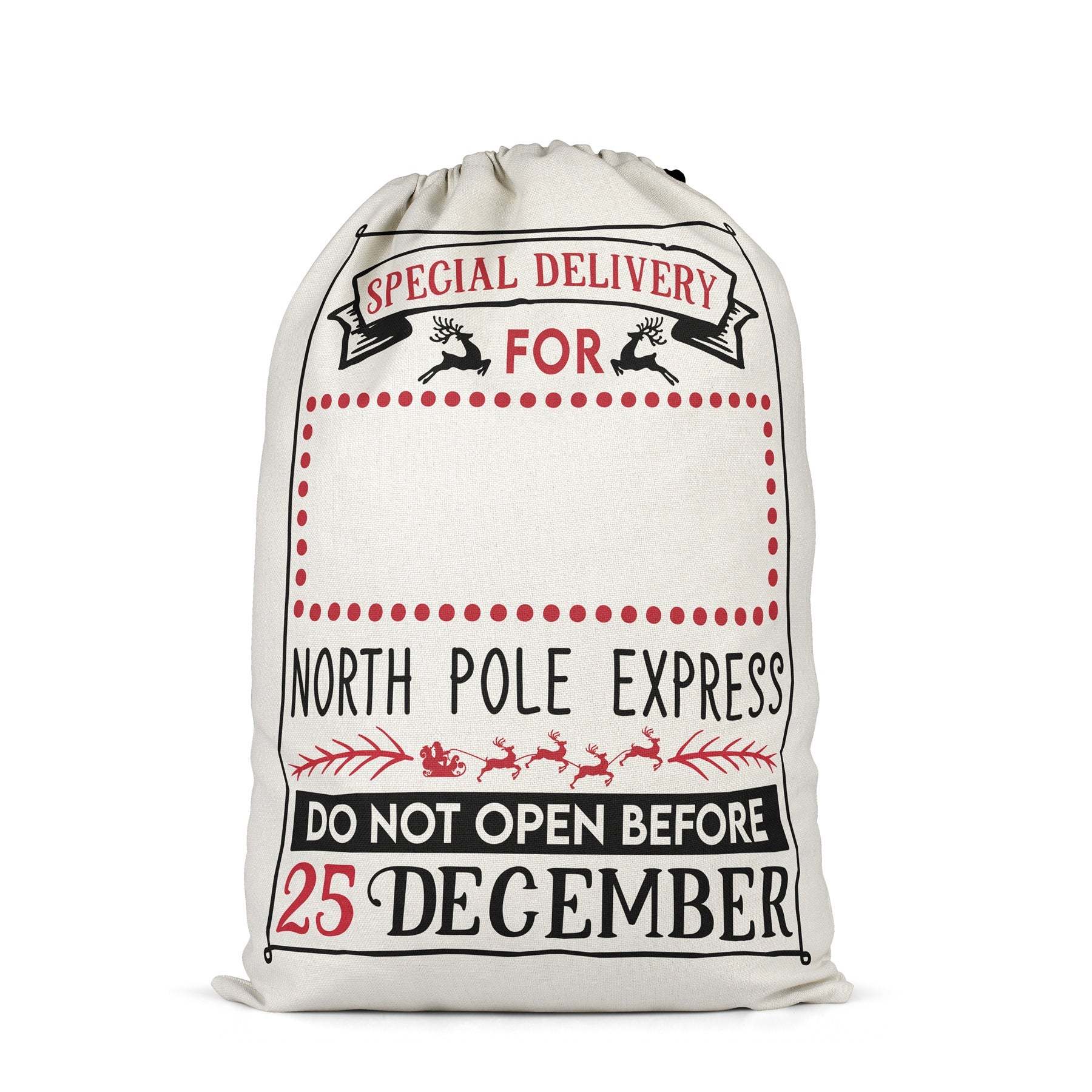 SSQ46-Sublimation Christmas Santa Sack