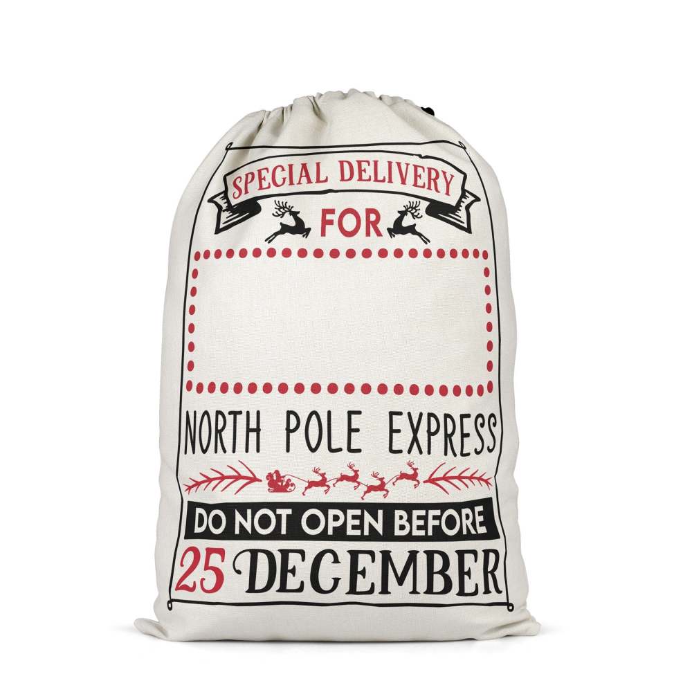 SSQ46-Sublimation Christmas Santa Sack