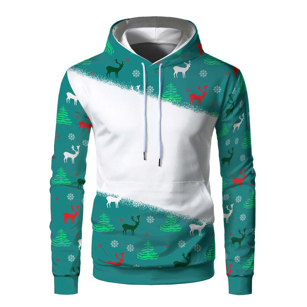 BHECA-Sublimation Christmas Bleach Hoodies
