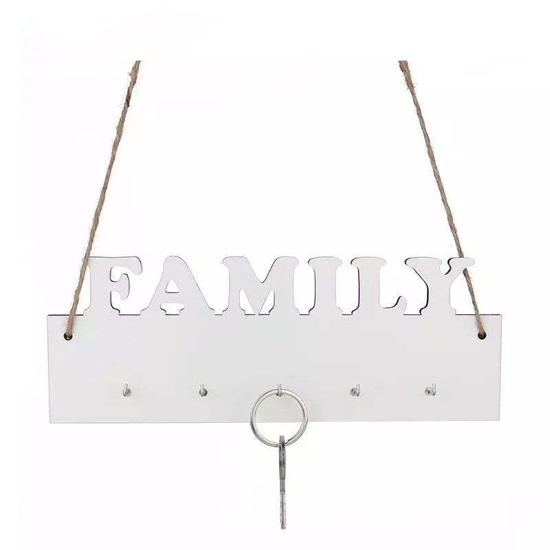 MKH03-Sublimation MDF Family Key Hanger