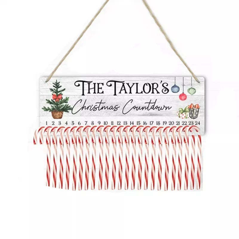 CAHR-Sublimation MDF Candy Holder Countdown