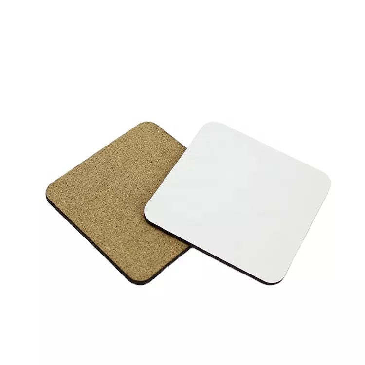 SUWC01-Sublimation MDF Coaster With Cork