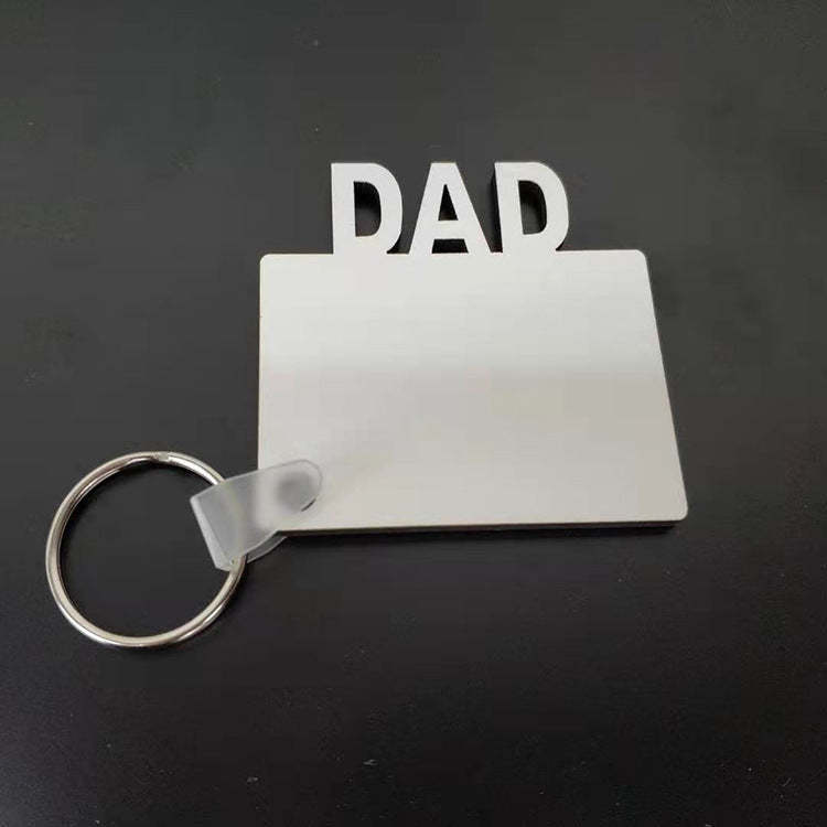 KRP21-Sublimation MDF DAD Key Ring