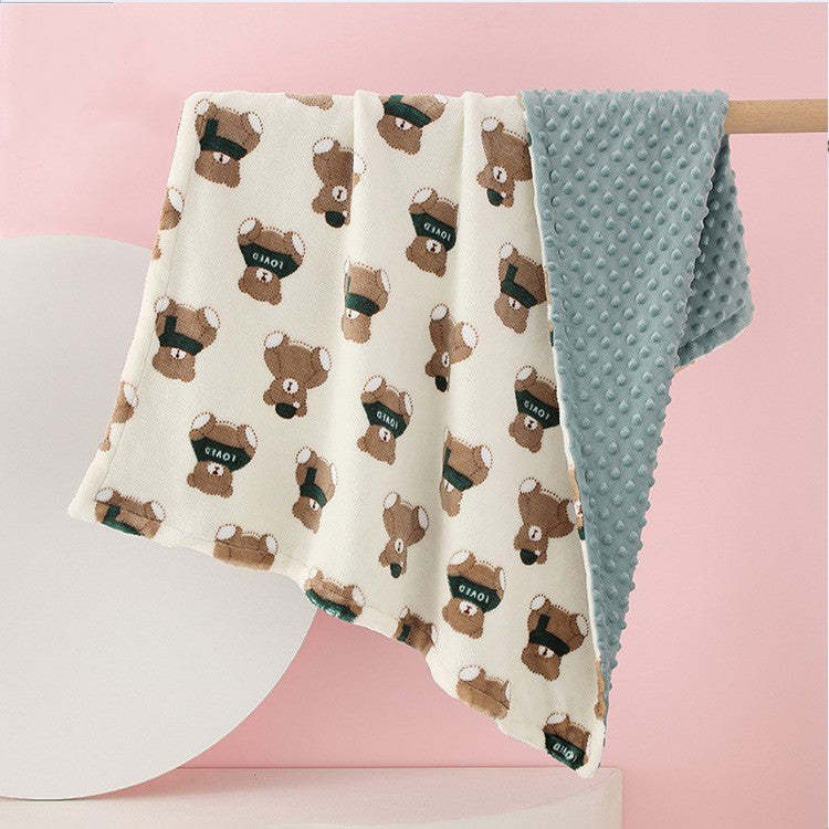 BYK02-Sublimation Baby Blanket With Massage Beads