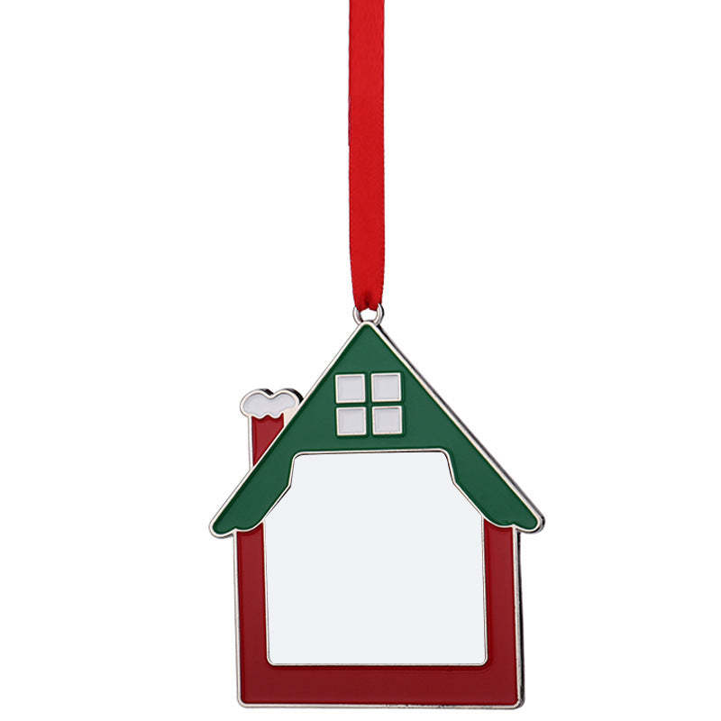CMP10-Sublimation Christmas House Ornament