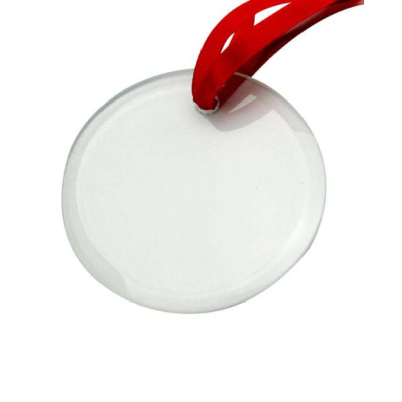 CMP44-Sublimation Christmas Glass Ornament