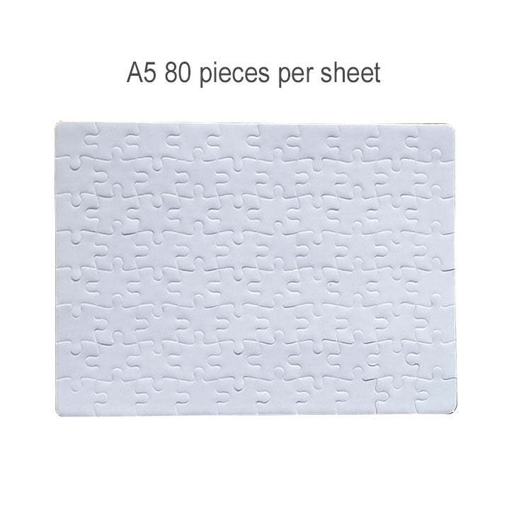PZE11-Sublimation A5 Puzzle 20/40/80 Pieces