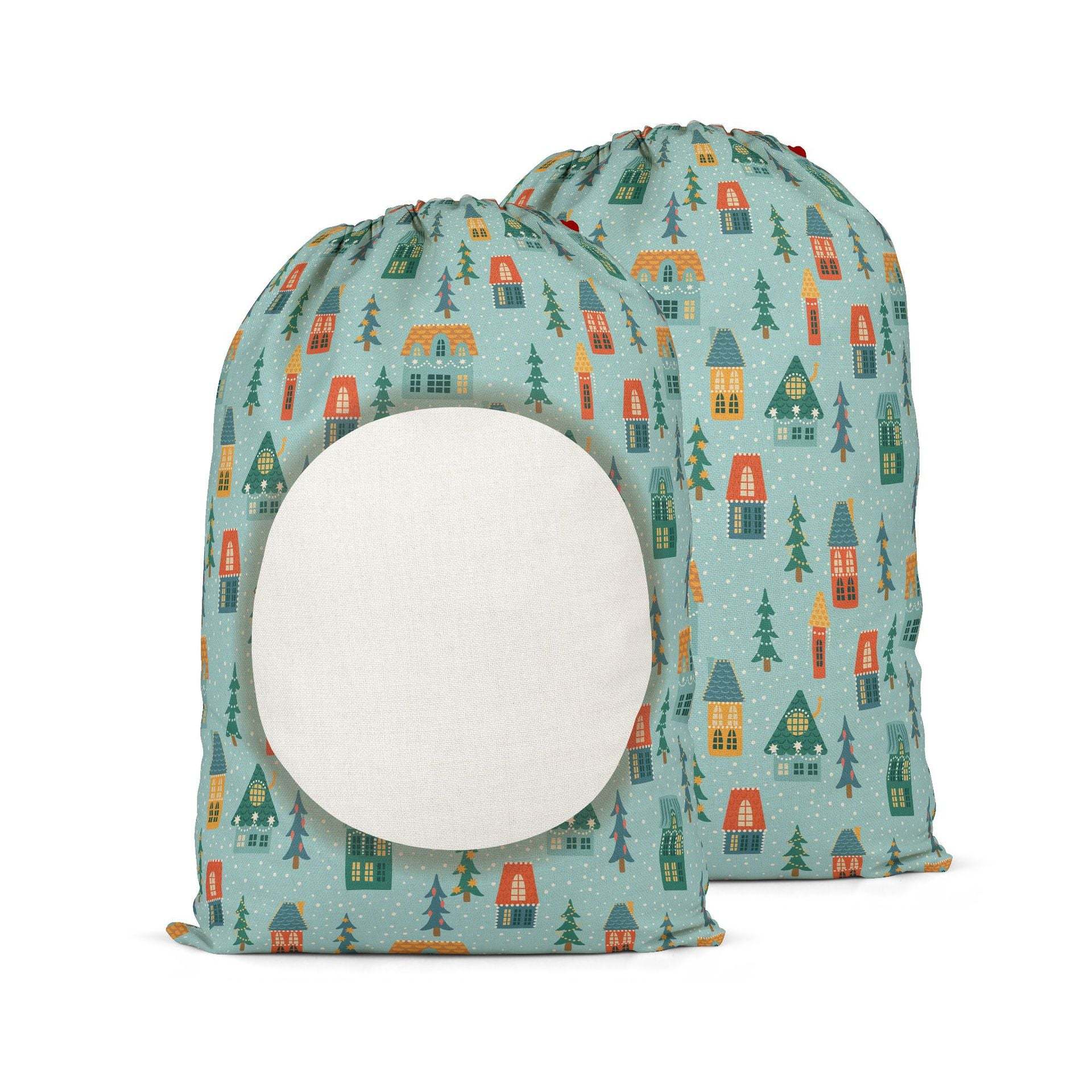 SSQ15-Sublimation Christmas Santa Sack
