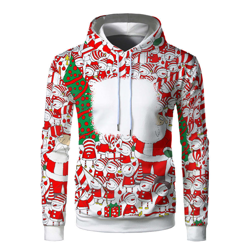 HODBC-Sublimation Bleach Hoodies For Christmas