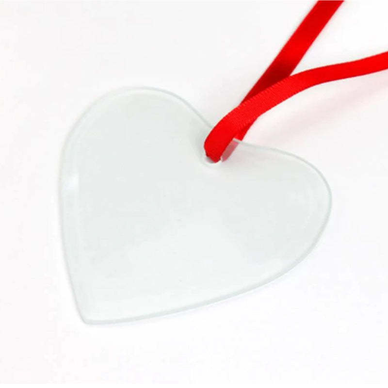 CMP44-Sublimation Christmas Glass Ornament