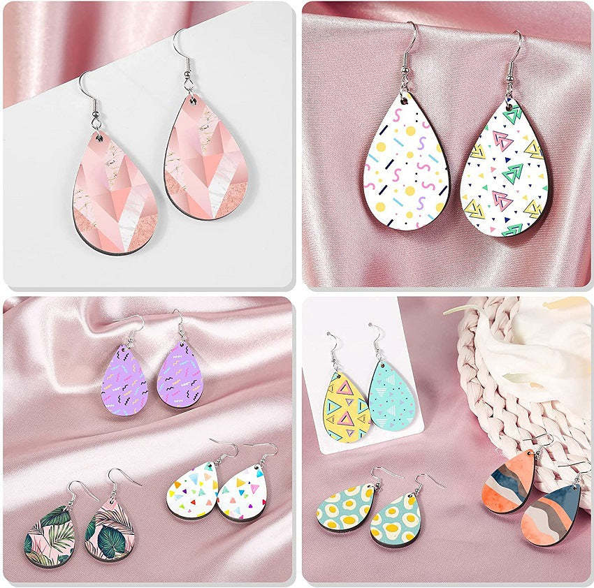 ERG01-Sublimation MDF Drop Earring