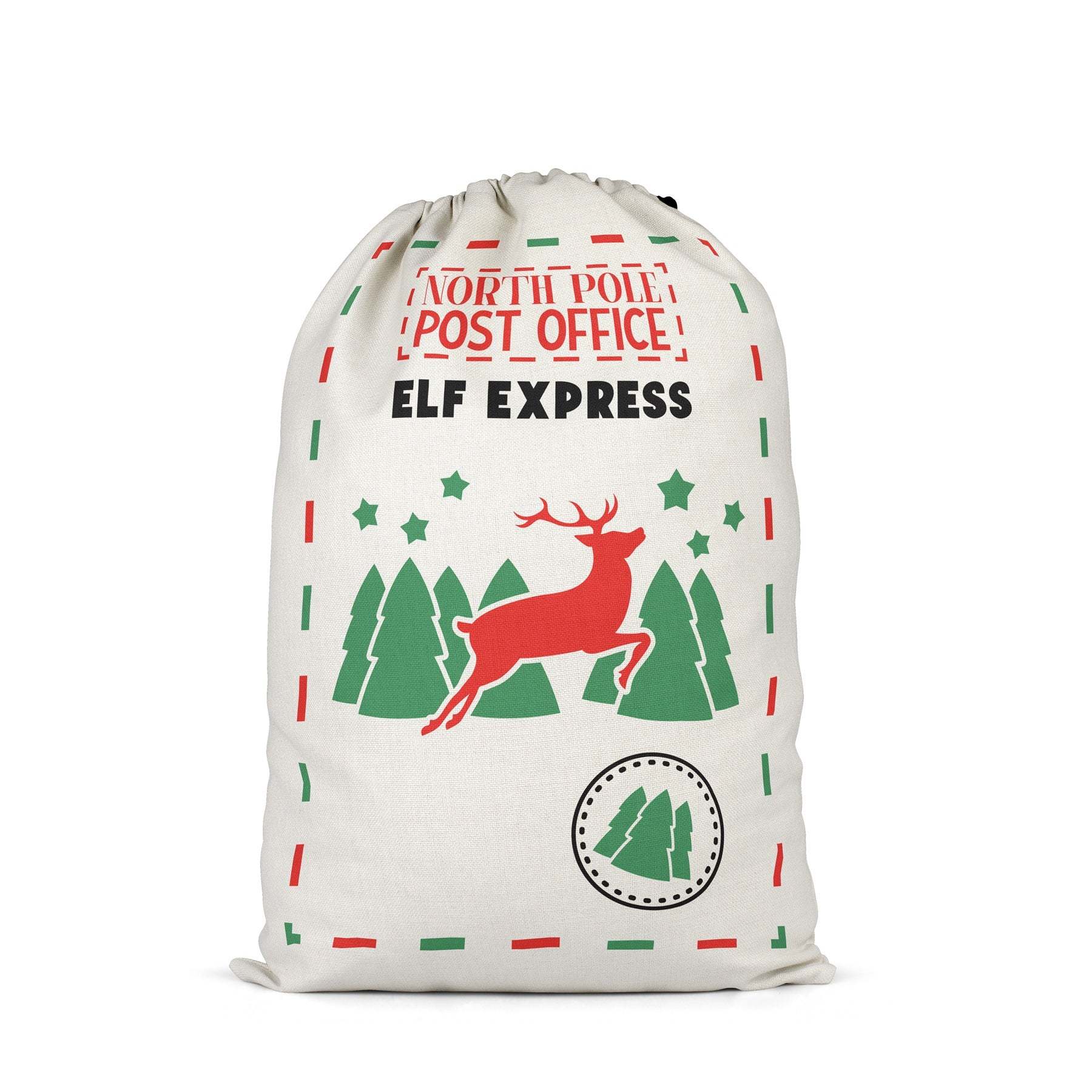 SSQ45-Sublimation Christmas Santa Sack