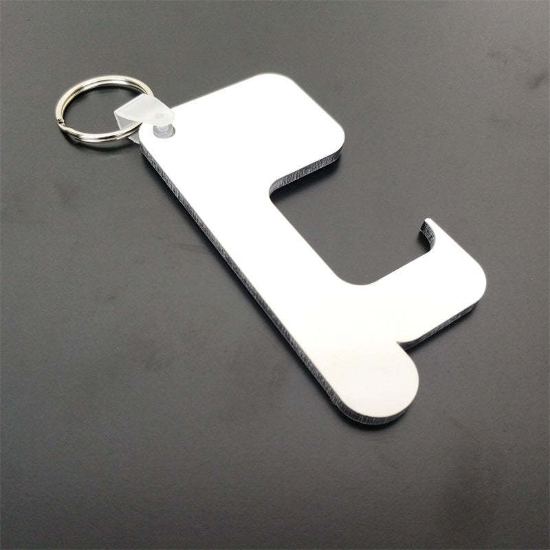 KRP19-Sublimation MDF Germ Free Key Chain