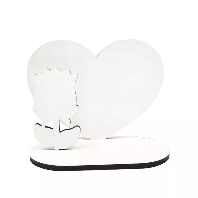MDPF62-Sublimation Memories Heart Candle Holder