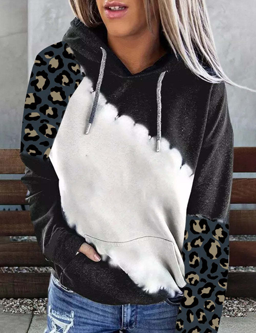 BHEGA-Sublimation Bleach Hoodies