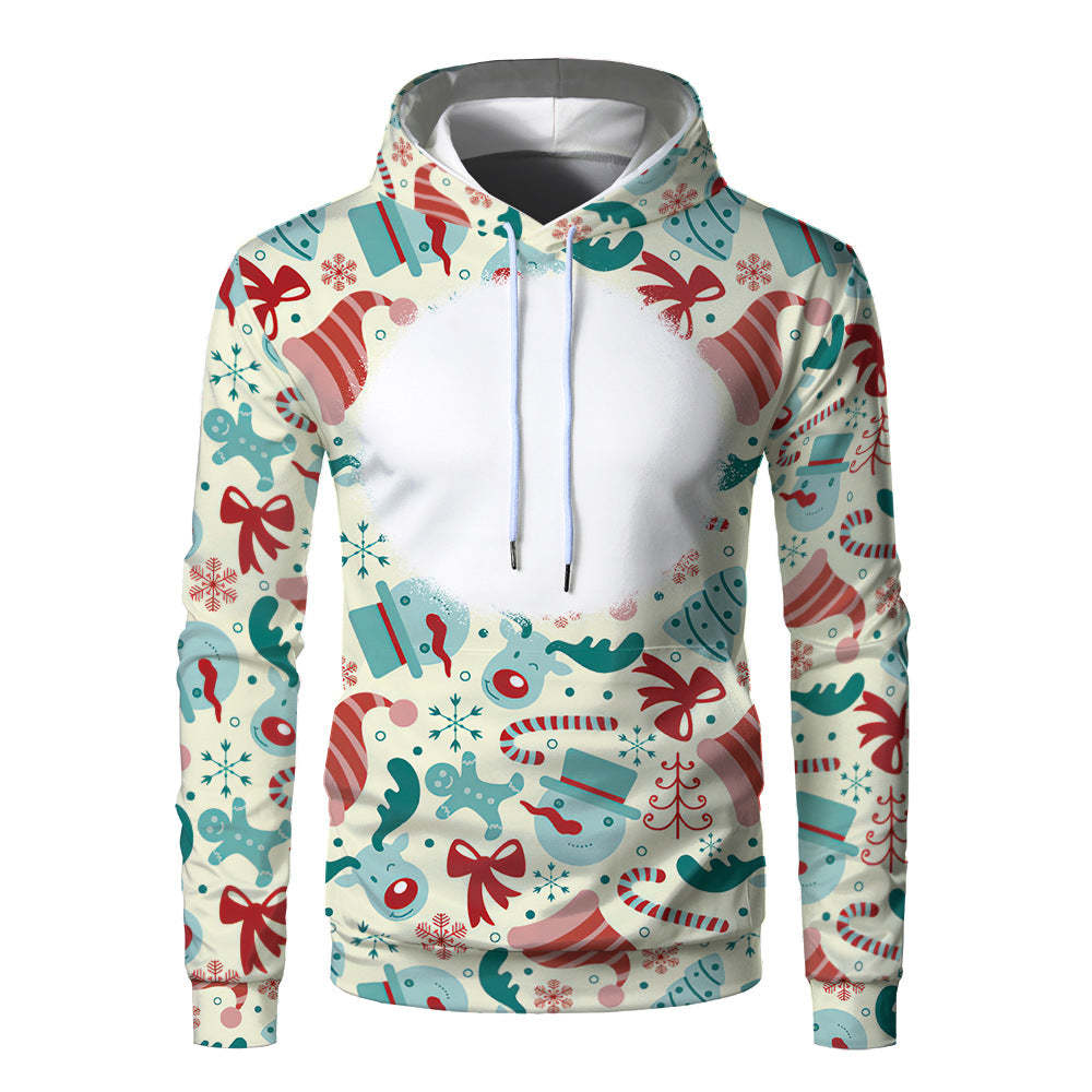 BHECD-Sublimation Christmas Bleach Hoodies