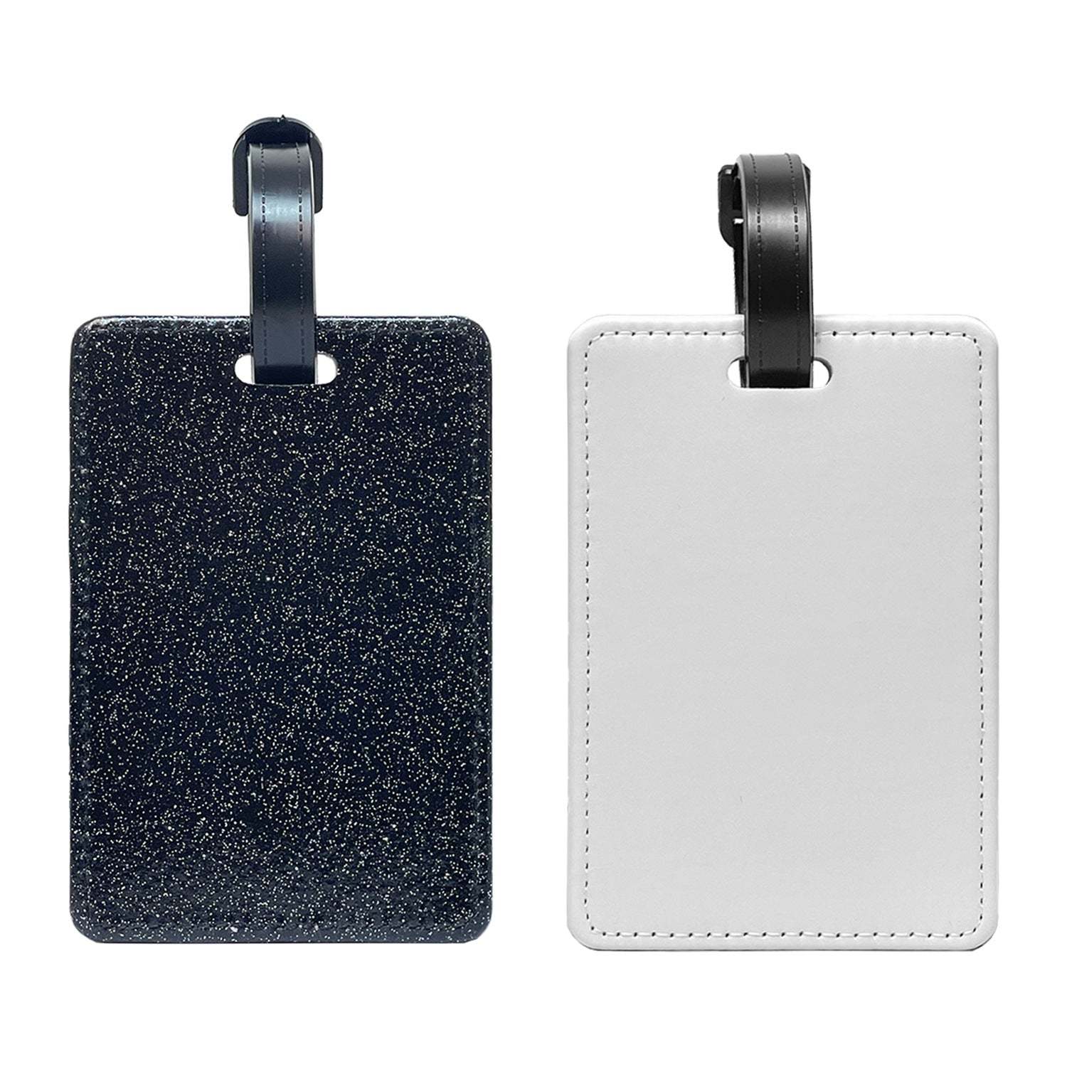 PUL07-Sublimation PU Leather Luggage Tag