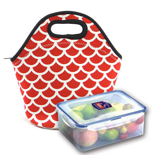 NBD03-Sublimation Neoprene Lunch Tote Bag