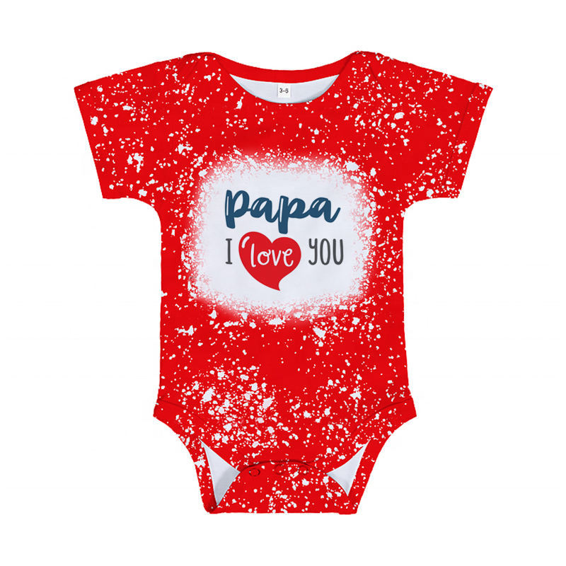 BDX05-Sublimation Bleach Baby Onesie