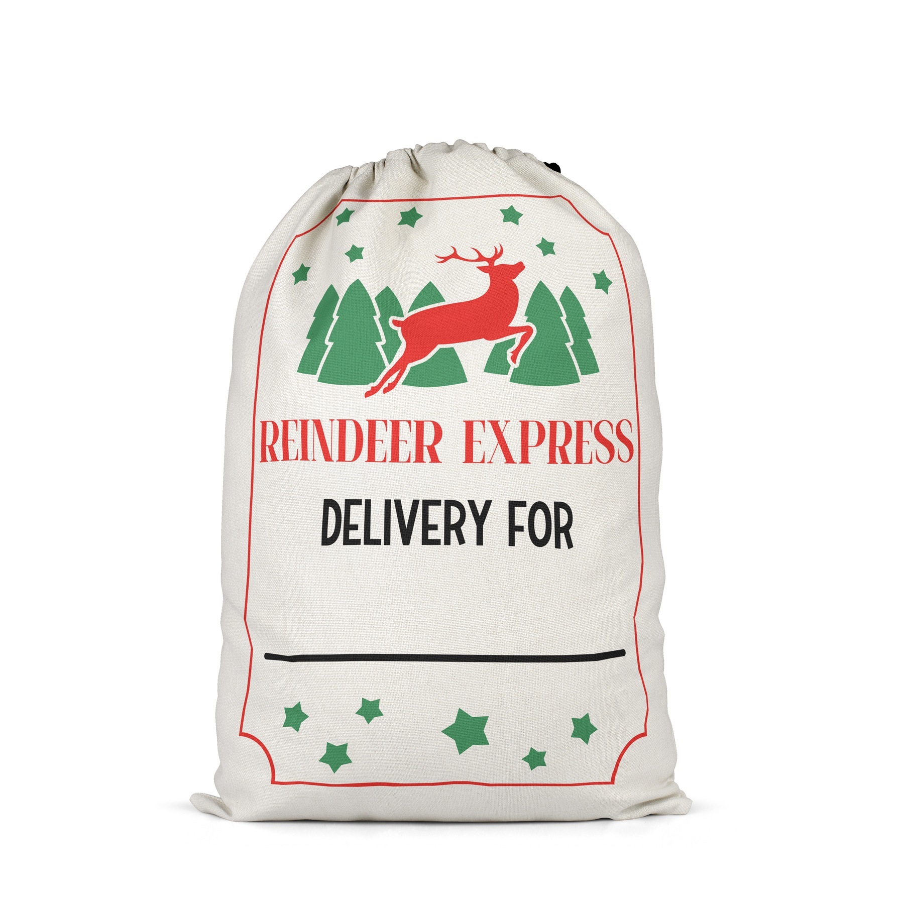 SSQ45-Sublimation Christmas Santa Sack