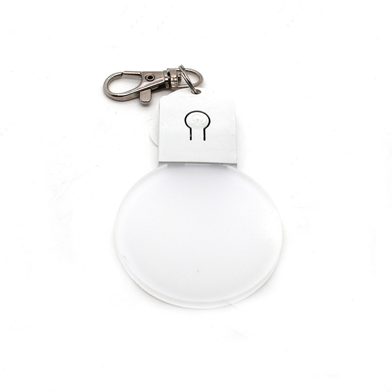 LIK01-Sublimation Led 7 Colors Light Keychain